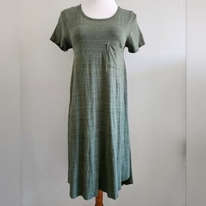 Green T-Shirt Dress